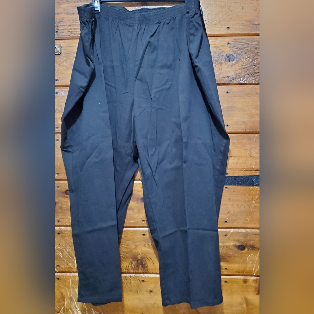 Women's Plus Size Petite Black Pants